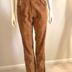 Vintage Wilson’s Maxima Suede Leather Pants